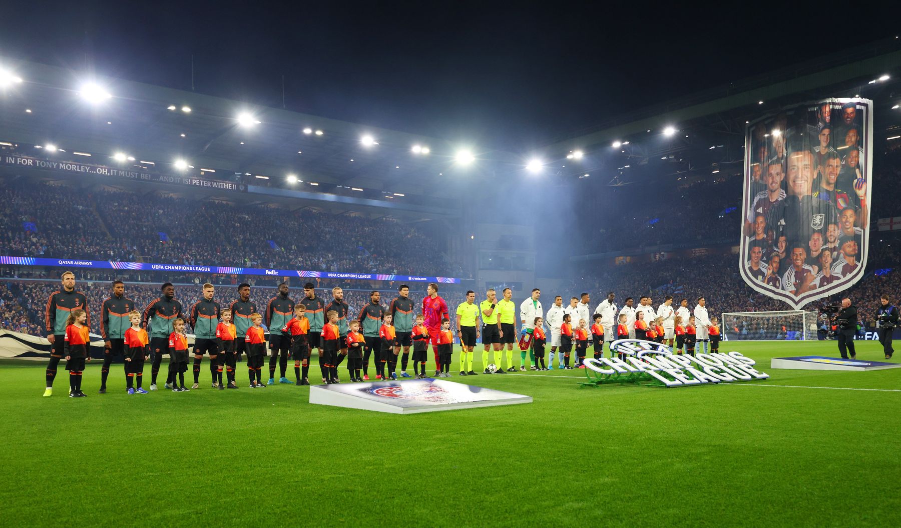 Aston Villa v Bayern Munich