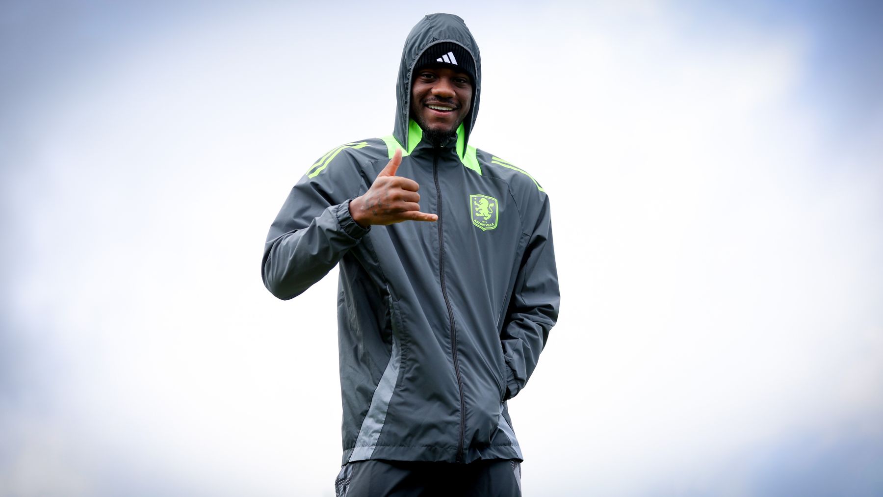 Aston Villa training pre-Ipswich Town