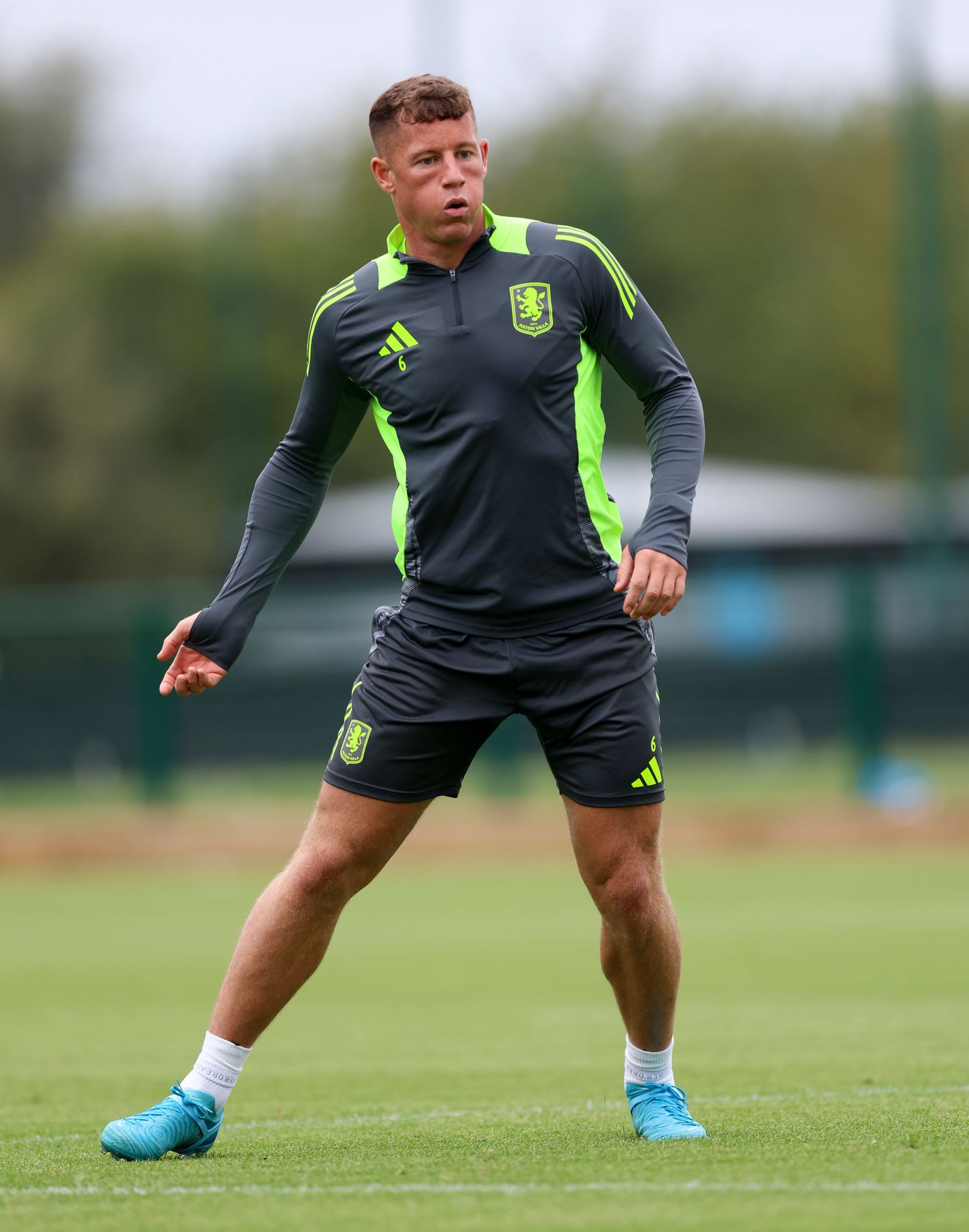 Aston Villa training during September international period