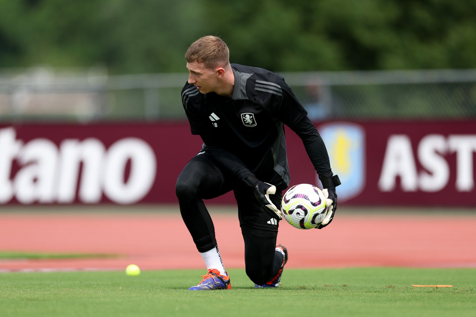 Aston Villa's second training session of USA pre-season tour