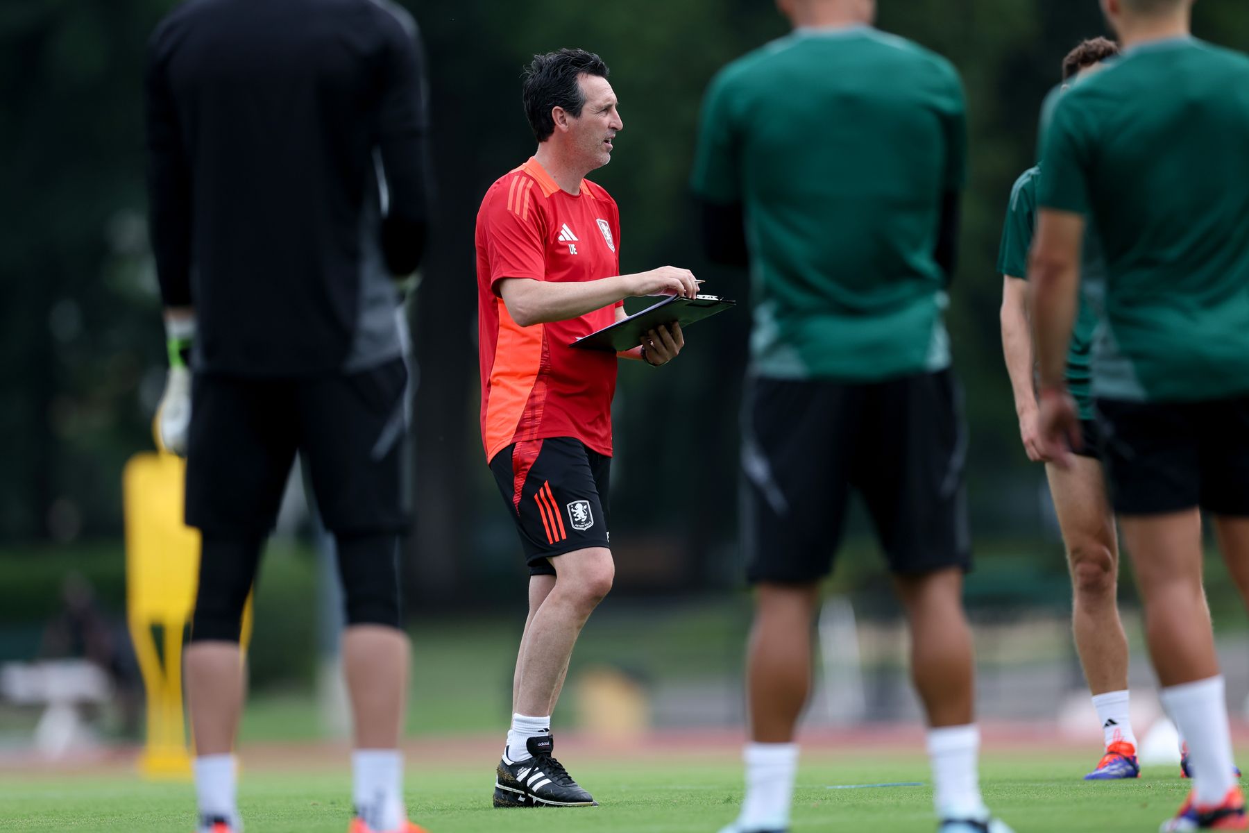 Aston Villa's second training session of USA pre-season tour