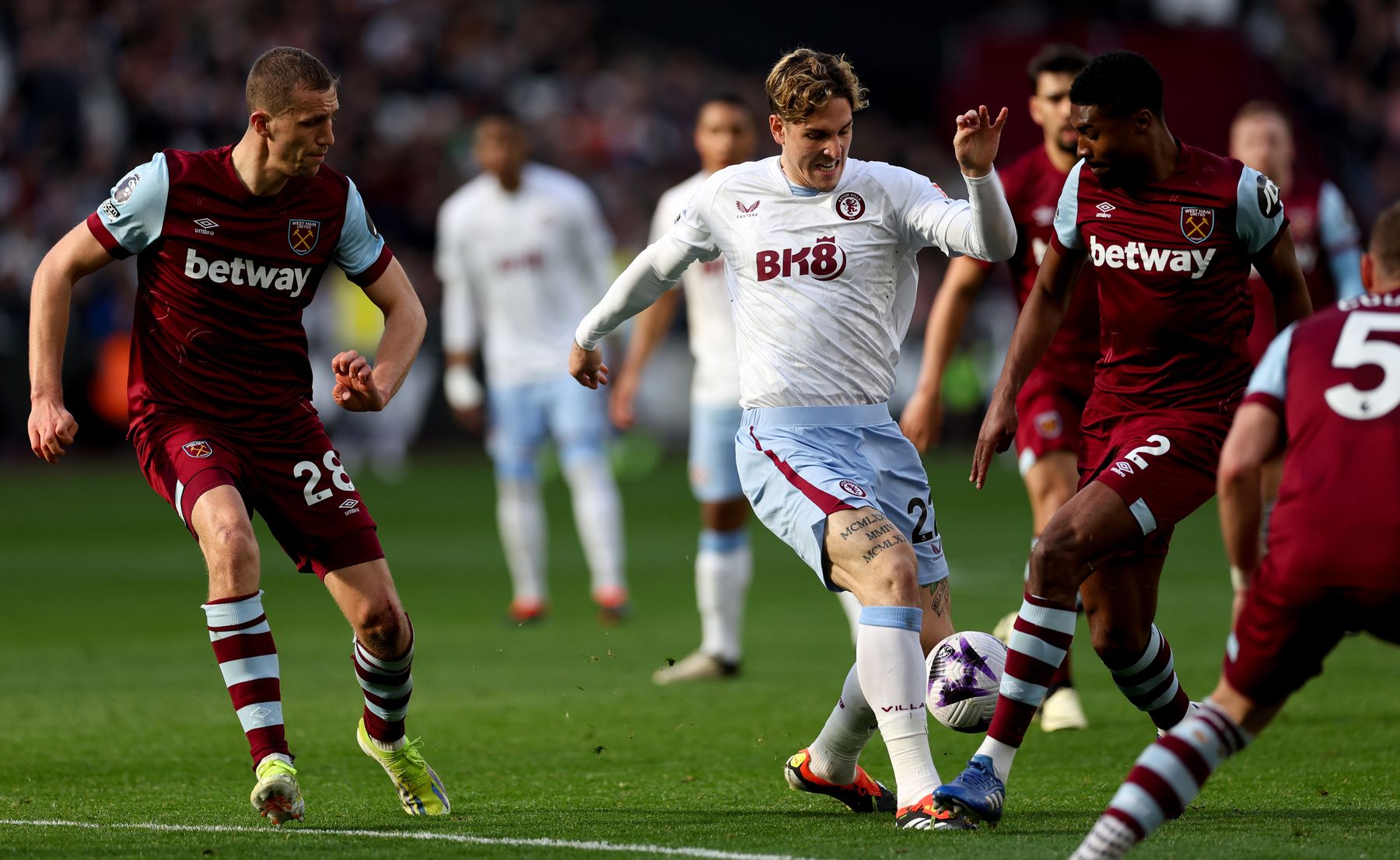 West Ham United v Aston Villa