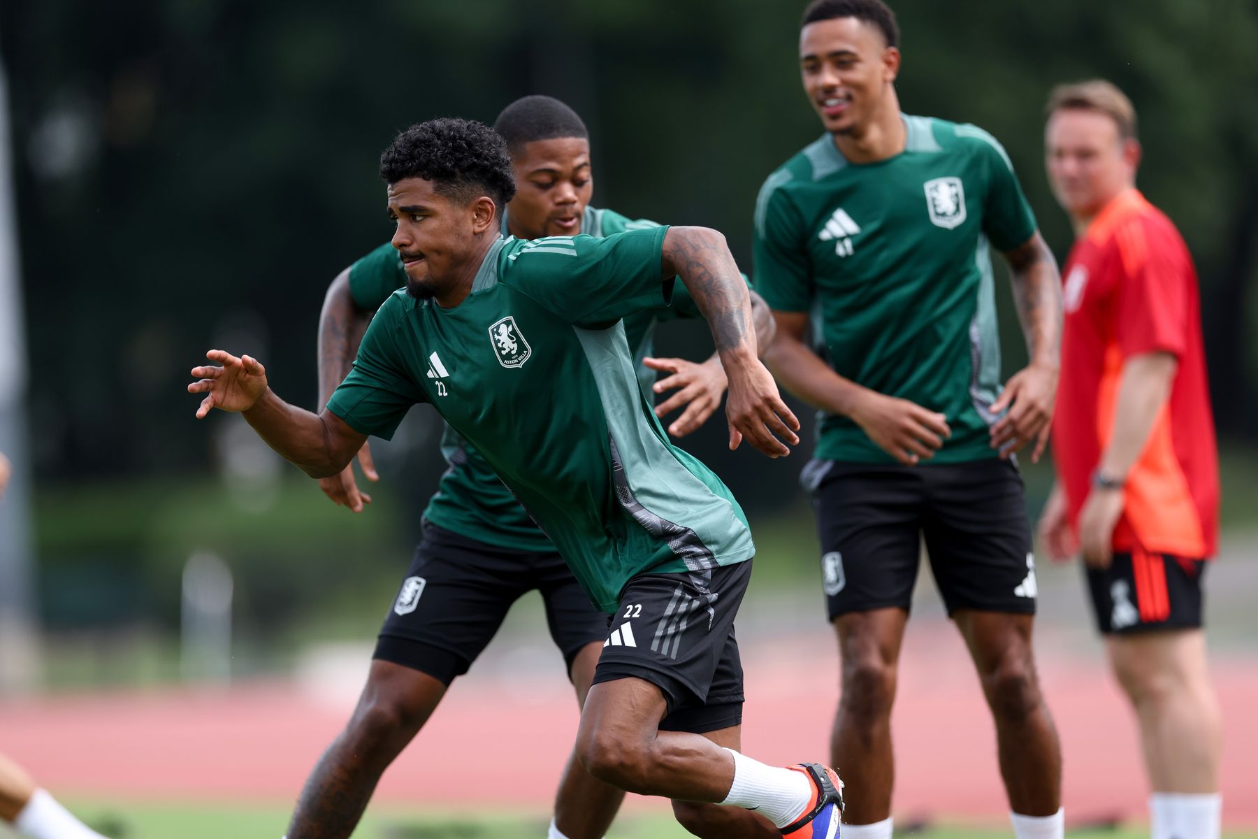 Aston Villa's second training session of USA pre-season tour