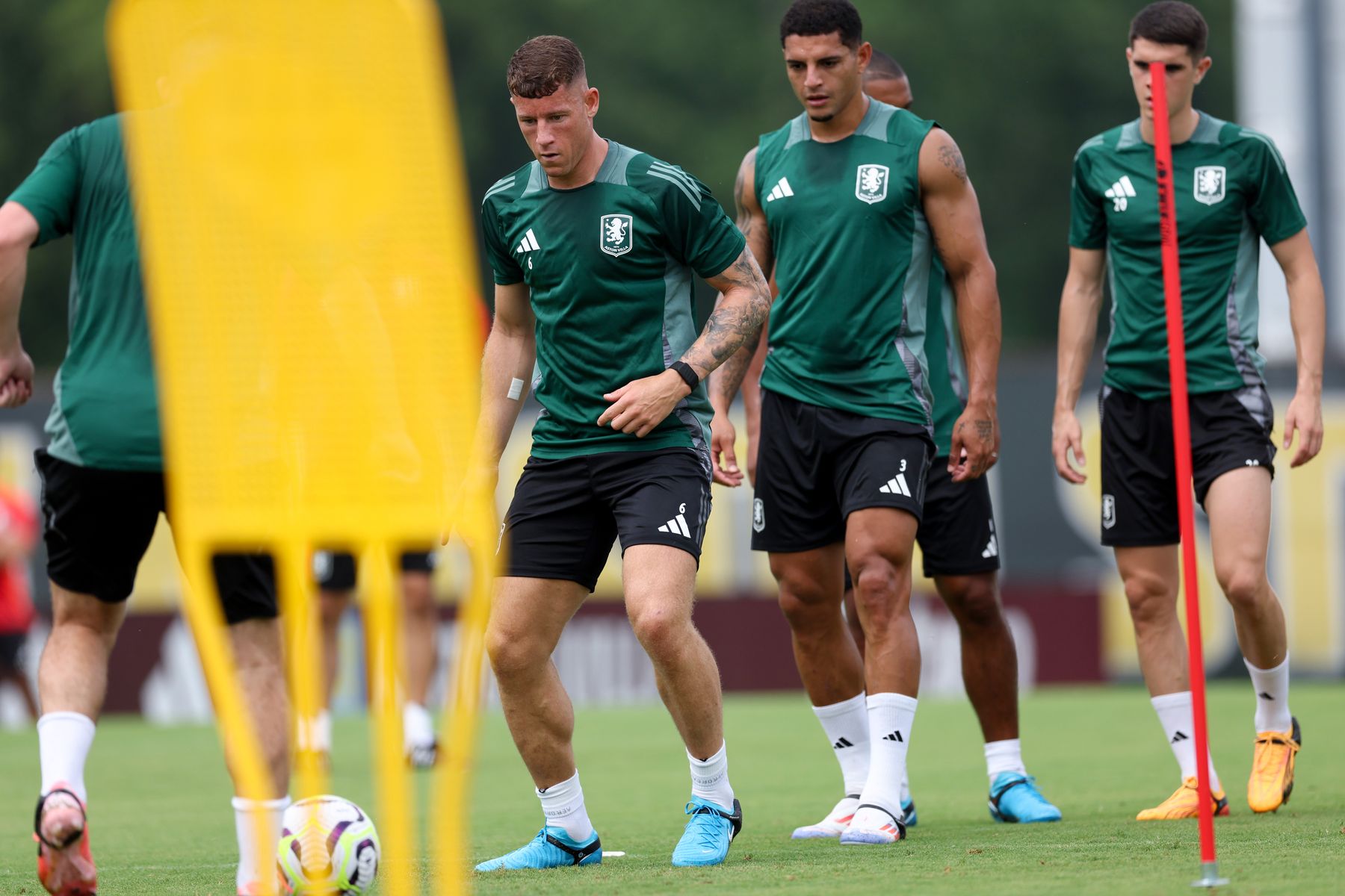 Aston Villa's second training session of USA pre-season tour