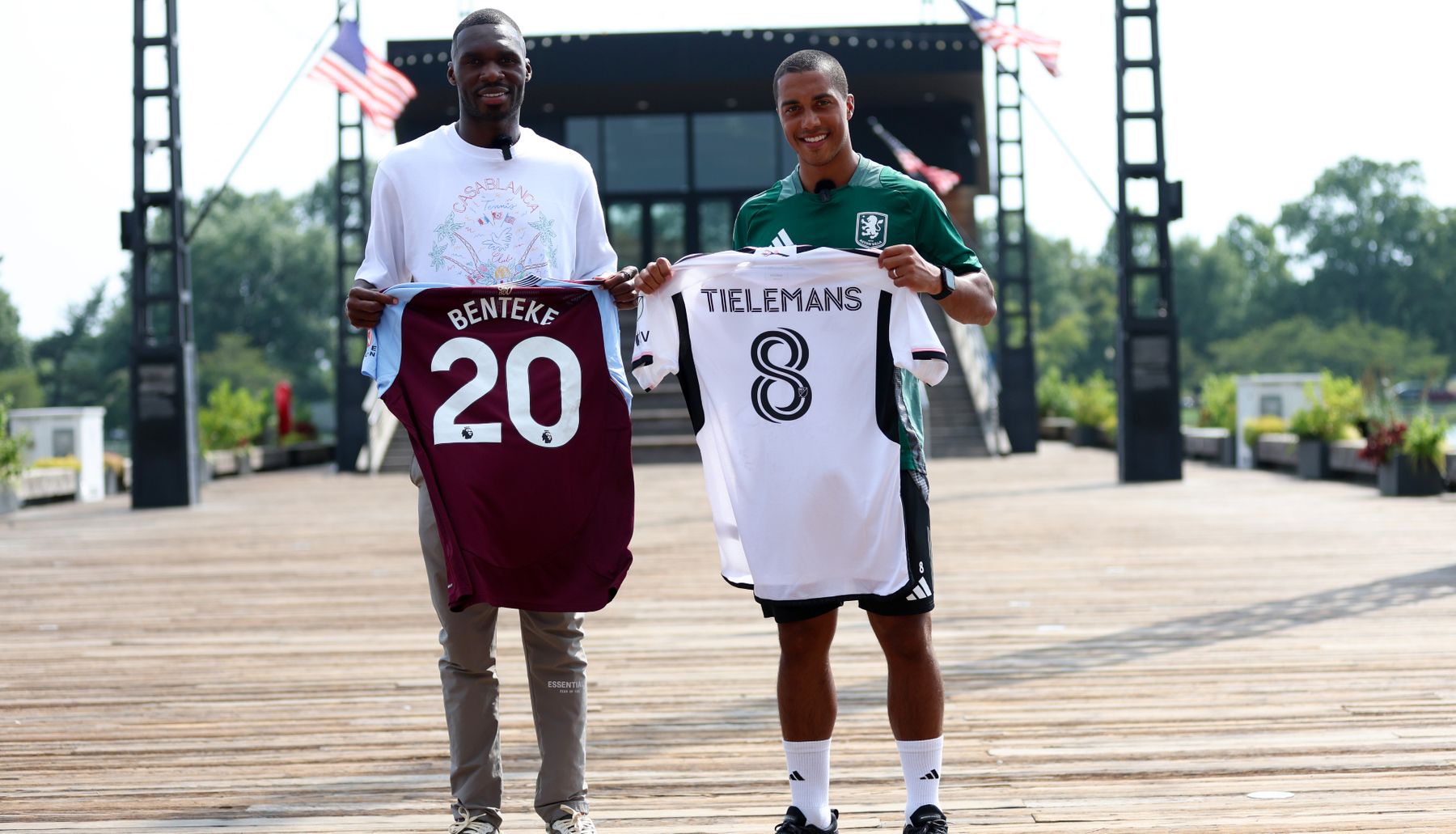 Youri Tielemans x Christian Benteke