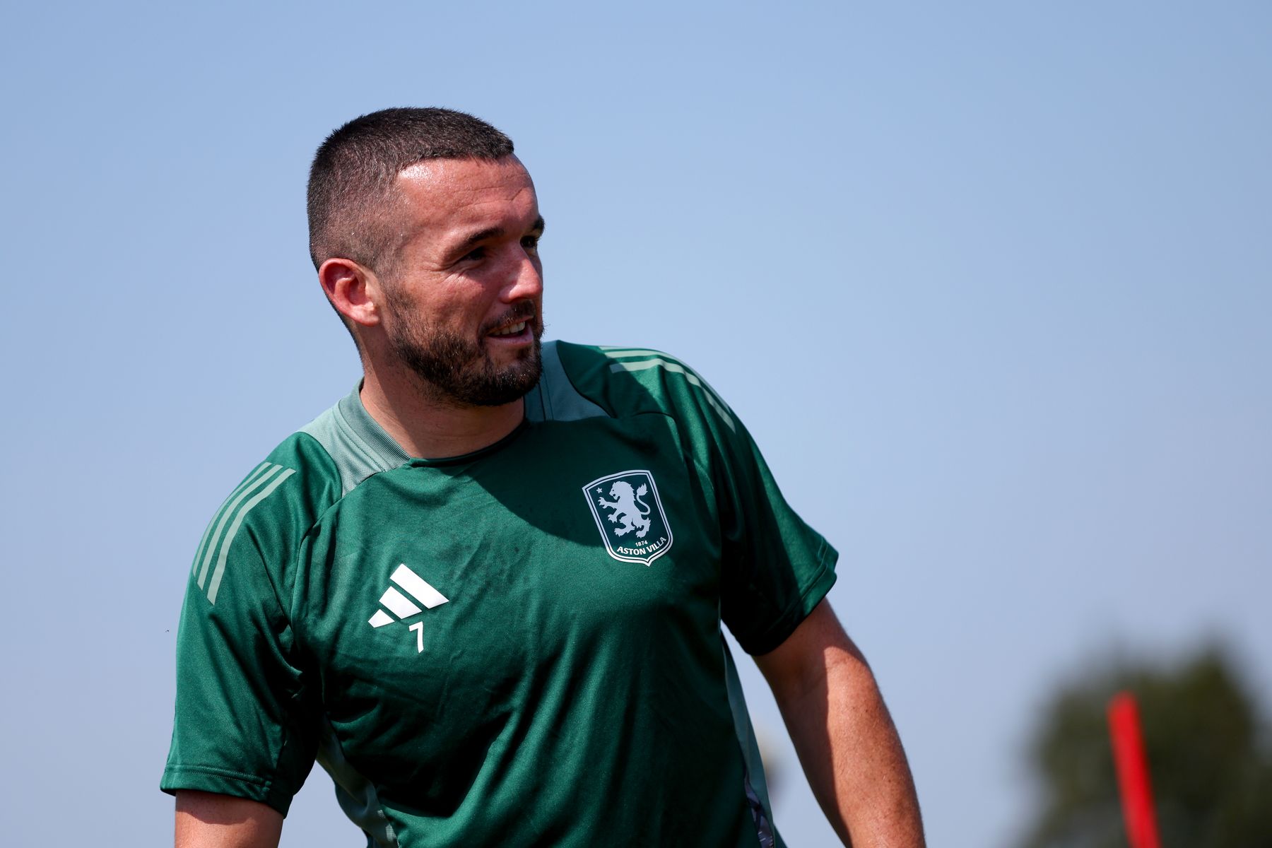 Aston Villa training in Washington, DC