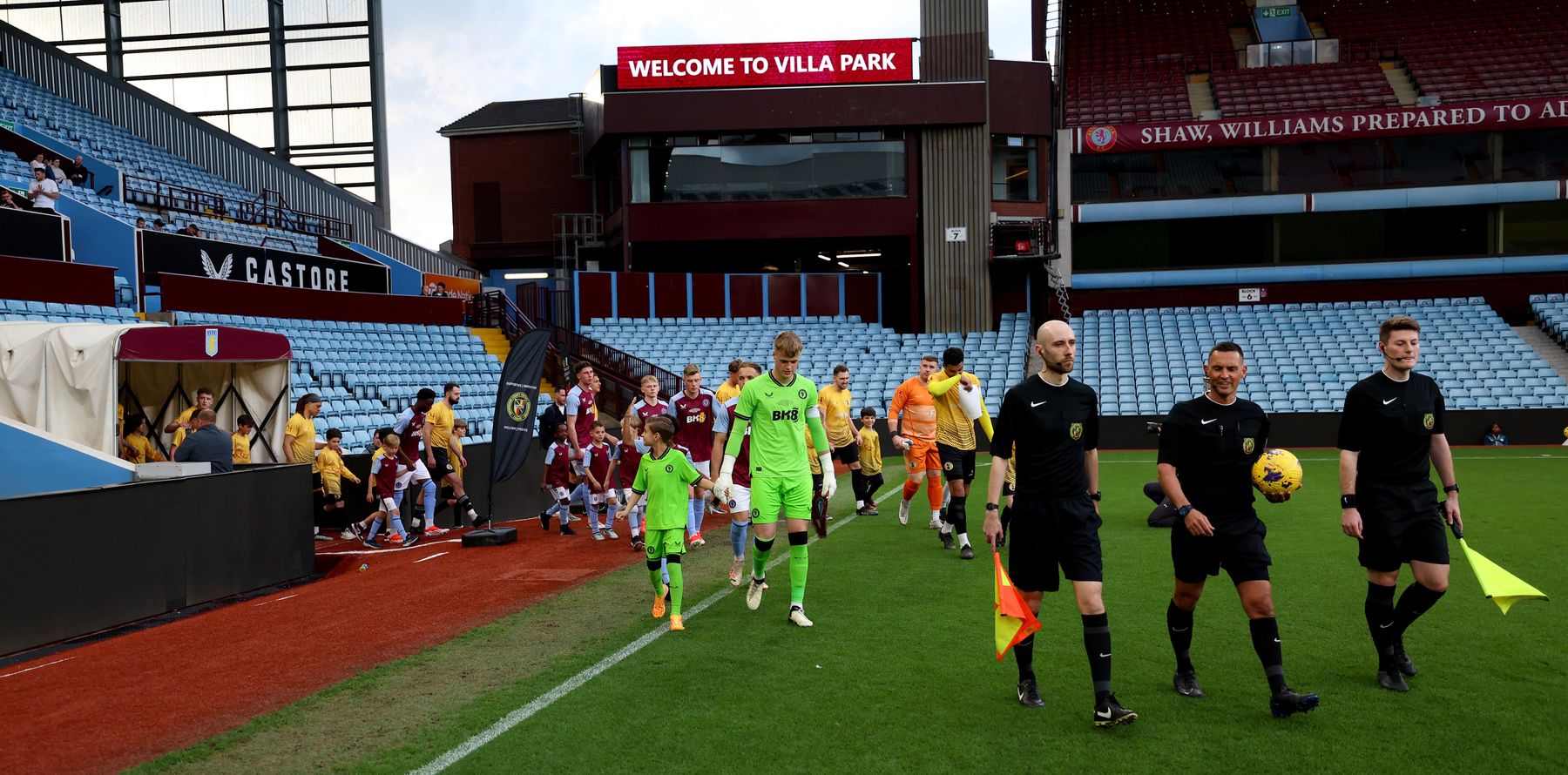 Aston Villa v Racing Club Warwick Birmingham Senior Cup final