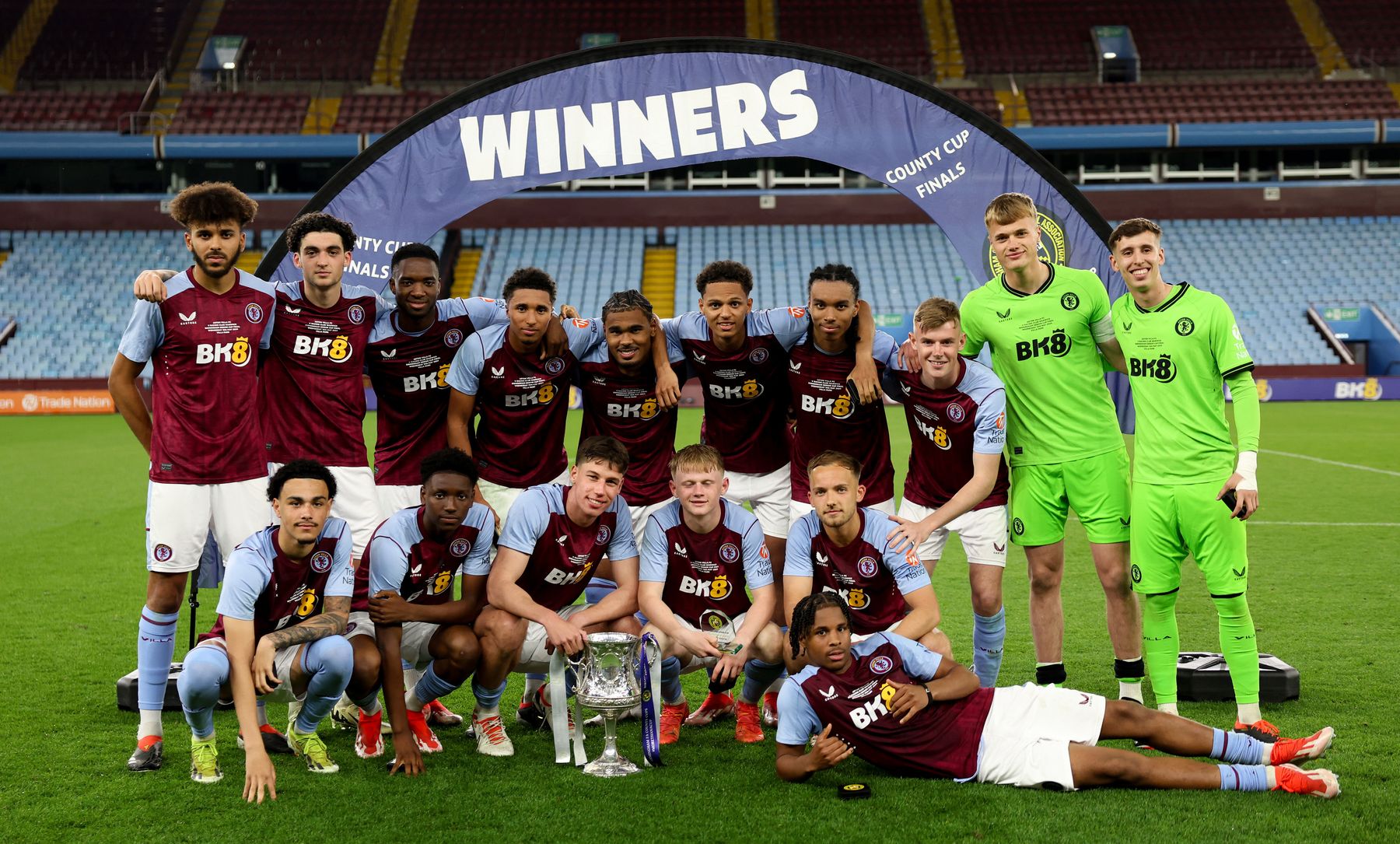 Aston Villa v Racing Club Warwick Birmingham Senior Cup final
