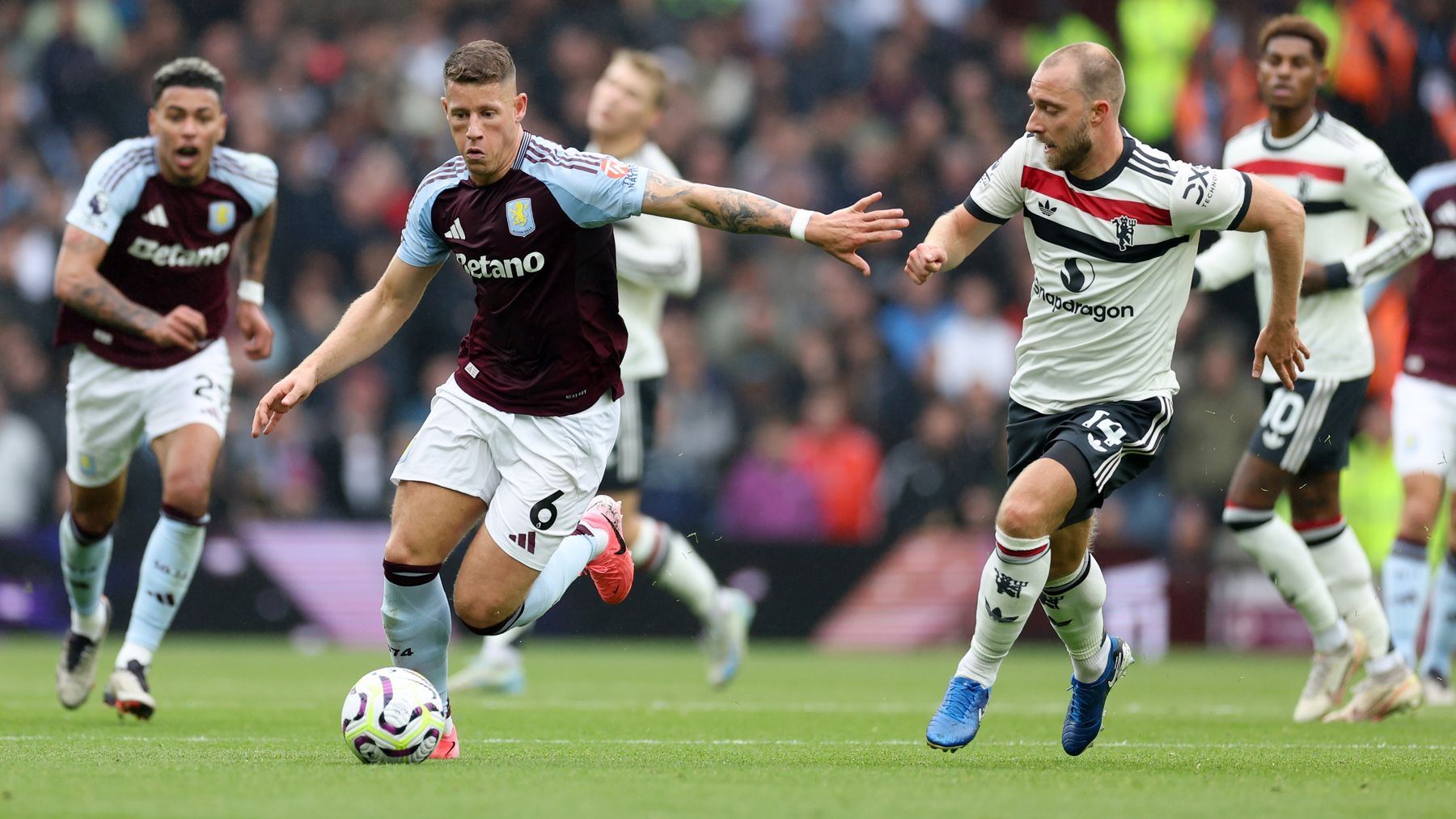 Aston Villa v Manchester United