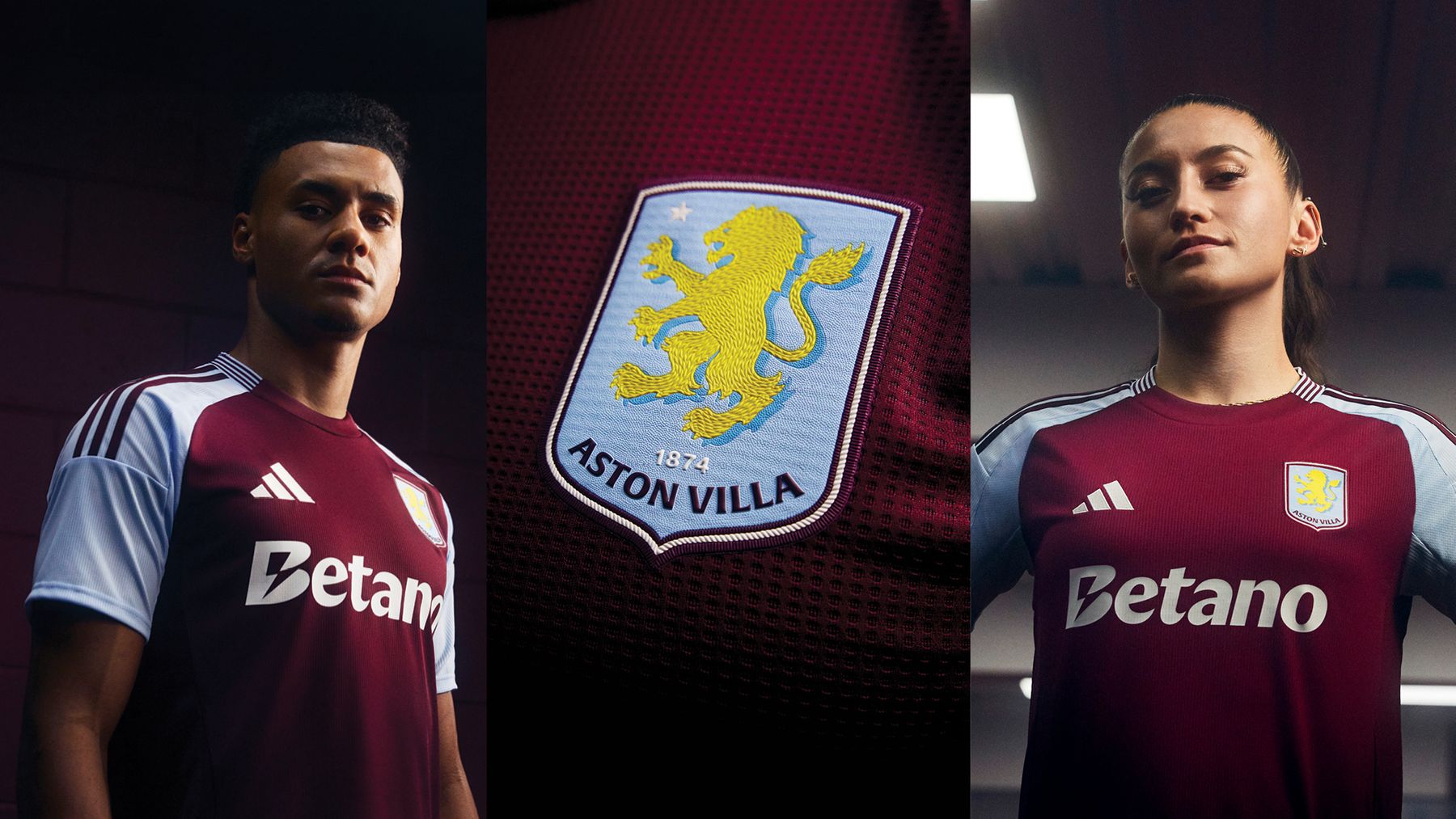 Aston Villa and adidas reveal 2024/25 home kit