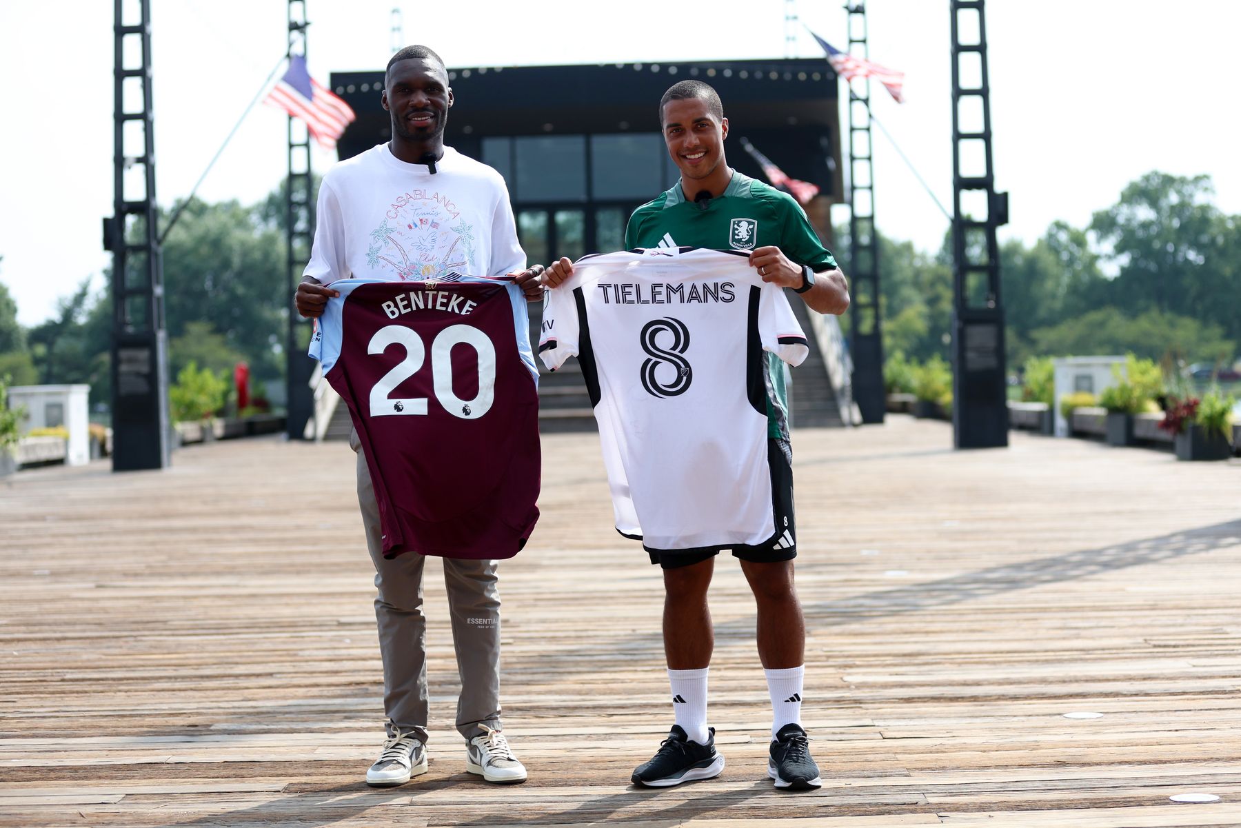 Youri Tielemans x Christian Benteke